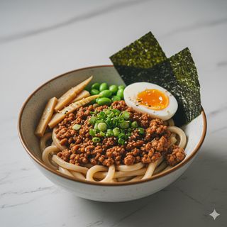 Udon ragu maiale