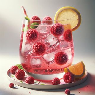 Lemoniada malinowa duża 450ml