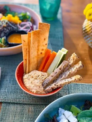 Hummus com Sticks