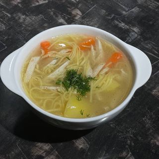 Суп лапша куриный