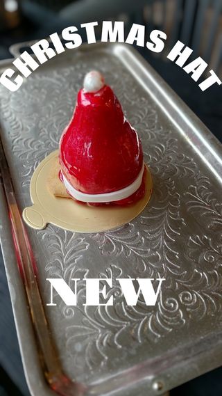 Десерт Коледна шапка