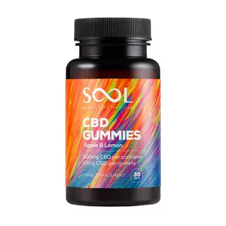 SOOL Broad Spectrum CBD Gummies 300mg 30pcs
