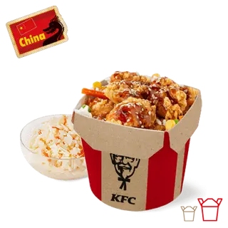 Zestaw Ryż i Bites Sweet Chilli Grande