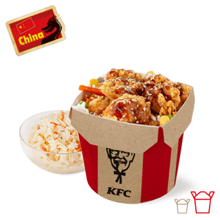 Zestaw Ryż i Bites Sweet Chilli Grande