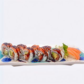 frere roll + 2 nigiris salmon