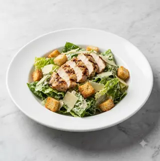 Chicken Caesar salad