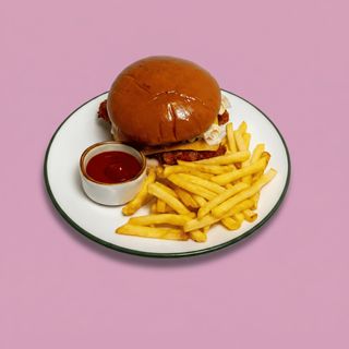 Burger sa hrskavom piletinom