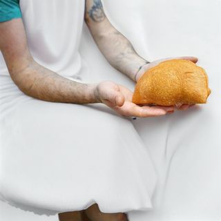 Panzerotto parmigiana + pizza margherita + wurstel fritto + Pepsi lattina