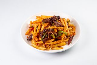 Фри с мясом