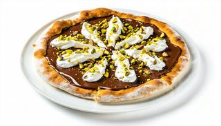 Pizza con ricotta e Nutella