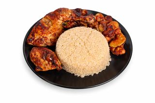 ½ Poulet & Alloco & Attiéké