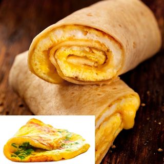 Wrap cu Omletă – Energie Matinală (290 g)