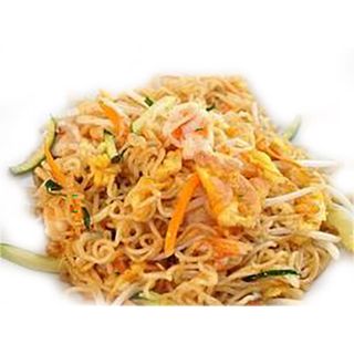 276 Ramen saltato con gamberi