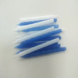 Bougie normal bleu où blanc 