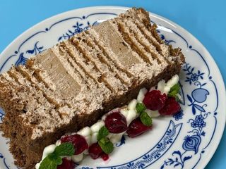 Шоколадний медівник з шоколадним кремом (200g)