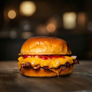 Original Cheese single burger