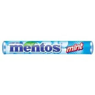 Chicles Sabor Menta Mentos sin Lactosa 38 Gr.