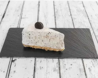 Tarta casera cheesecake Oreo