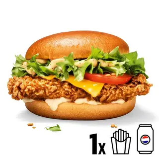 Menu Colonel's Burger