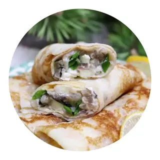 Млинець Ситний з оселедцем (260г)