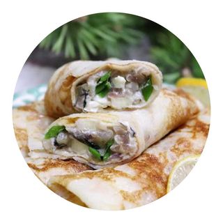 Млинець Ситний з оселедцем (260г)