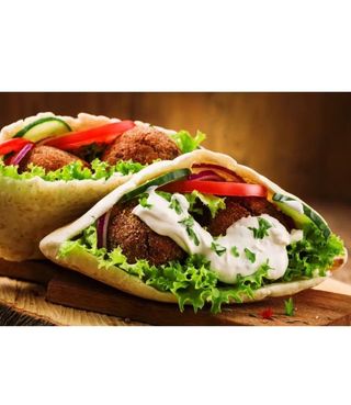 Panino falafel