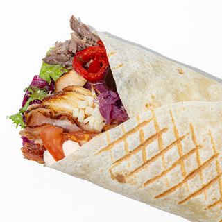 Шаурма BBQ, з телятиною та куркою