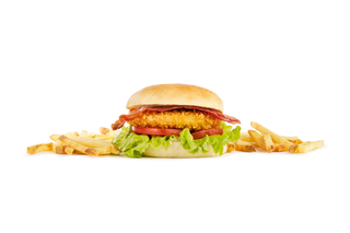 Crispy Chicken Caesar Burger