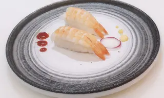 Nigiri de langostinos (2 pzs.)