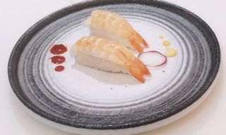 Nigiri de langostinos (2 pzs.)