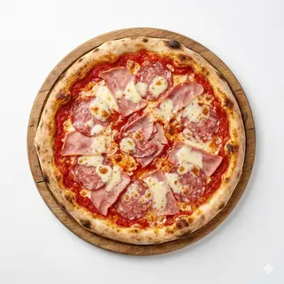 Pizza  Prosciutto cotto e salami (clasica)