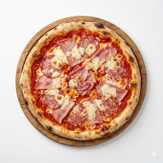 Pizza  Prosciutto cotto e salami (clasica)