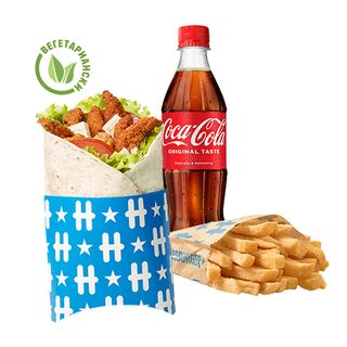 Соева тортила голямо меню