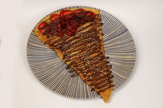 Crepe de Nutella com Morangos