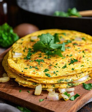 Omelette Jambon Fromage