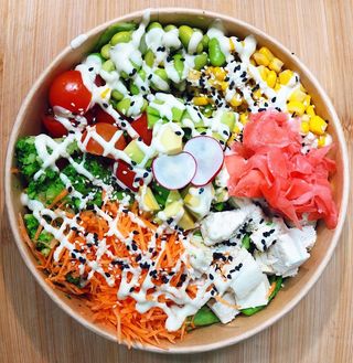Veggie pokè bowl grande