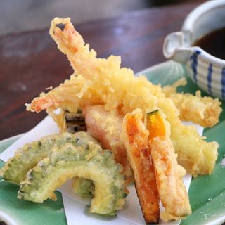 Tempura mista pesce e verdura
