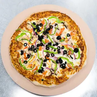 Pizza vegetal (30 cm.)