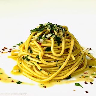 Espagueti Aglio, Olio E Peperoncino