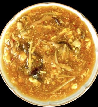 Sopa agria y picante