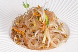 Spaghetti di soia con misto di verdure