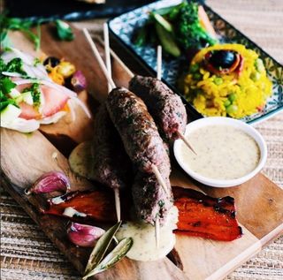 Brochettes Viande Hachée