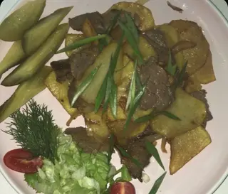 Мясо по-деревенски