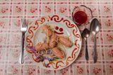 Сосиски с макарошками 