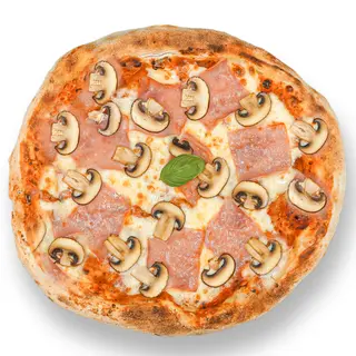 Pizza Napoletana Prosciutto e fungi
