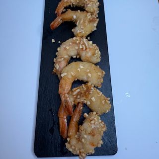 Tempura de gambas