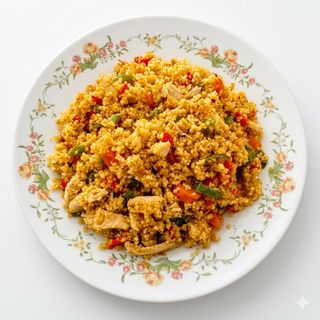 Cuscús De Pollo Al Curry