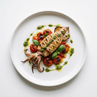 Калмари на плоча 250г