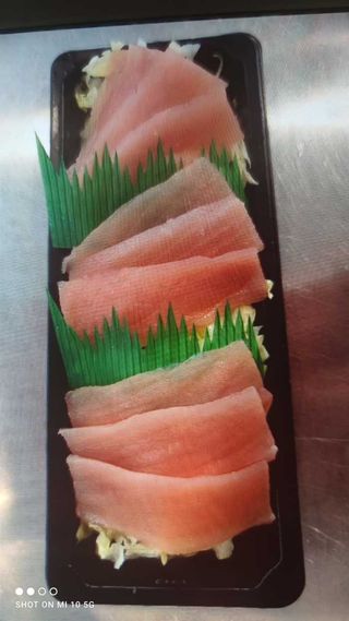 Sashimi de atún (10 lonchas)