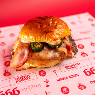 Burger sangre de alien spicy